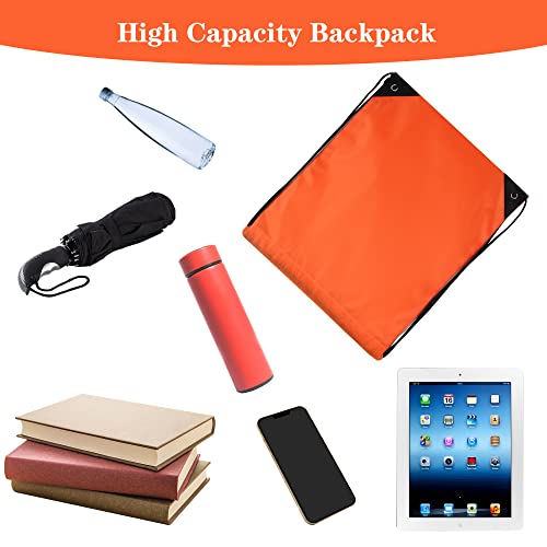 42 Pcs Drawstring Backpack Bags Polyester O5233