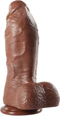 11.8 Inch Brown Realistic Dildo with Suction Cup Z55718