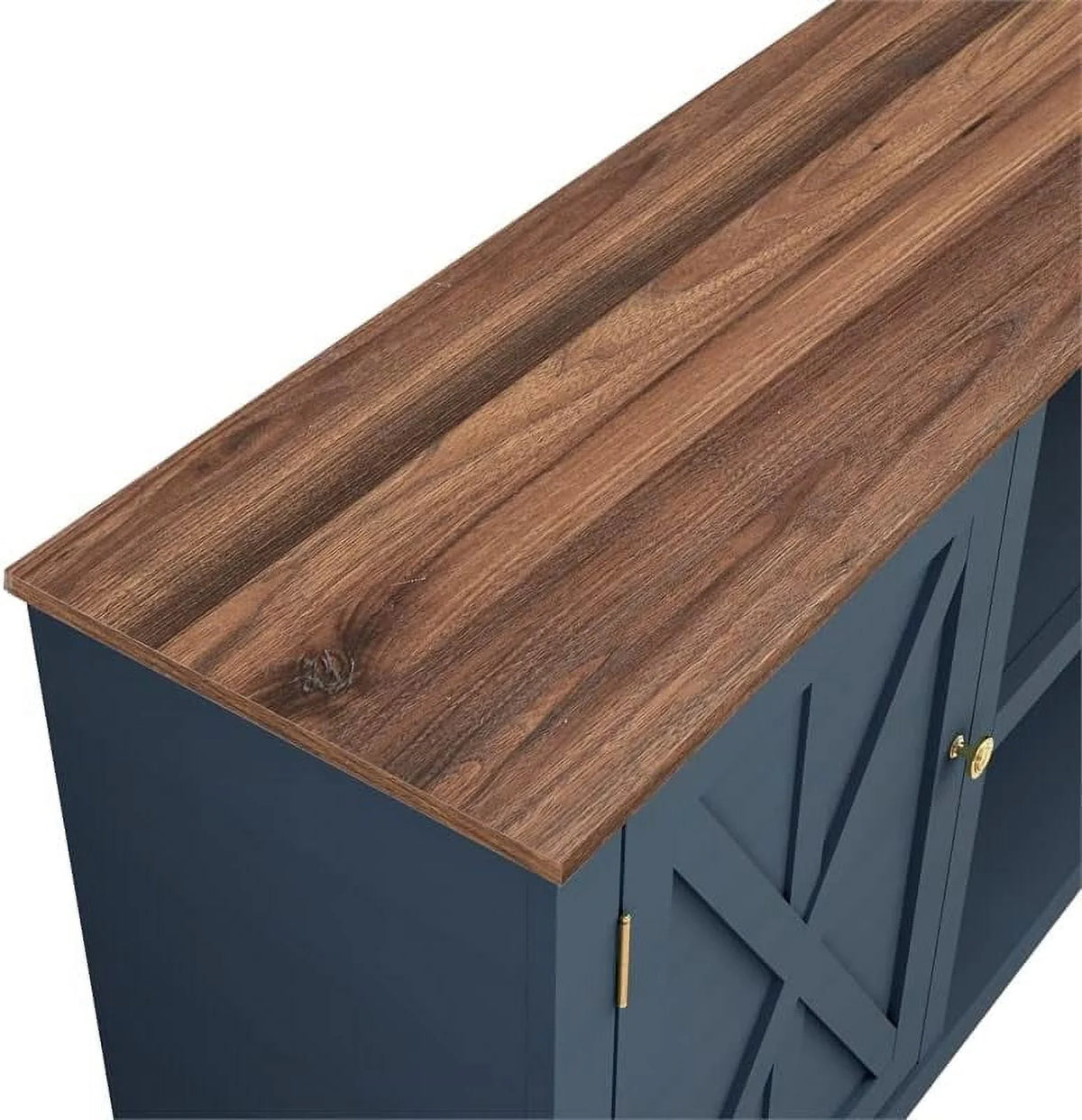 Navy TV Stand Console H747