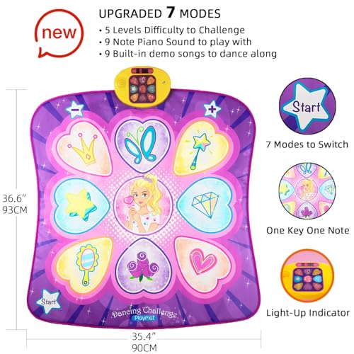 Dance Mat with LED Lights V451147