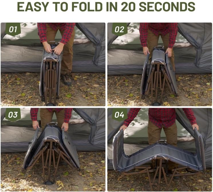 Portable XL Folding Camping Cot V83634