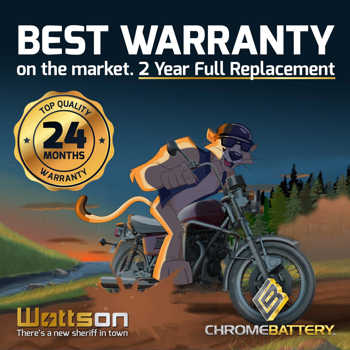 12 Volts 12 Ah 200 Cca ATV Battery A7784