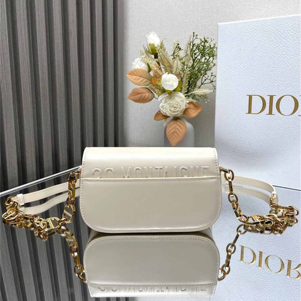 White Box Calfskin Bag T40392