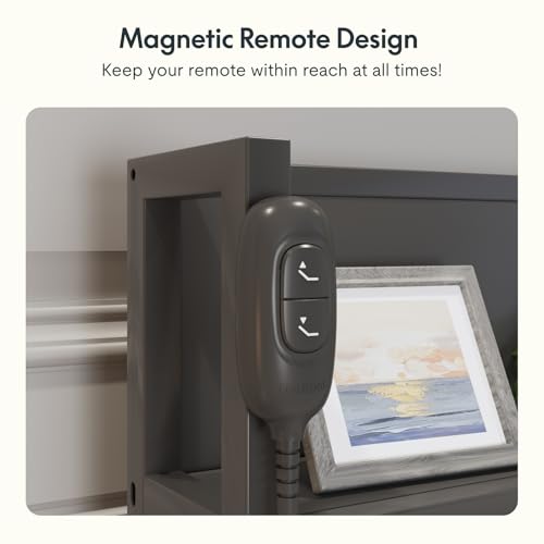 Queen Adjustable Bed + 12-inch Cooling Gel Memory Foam Mattress H586