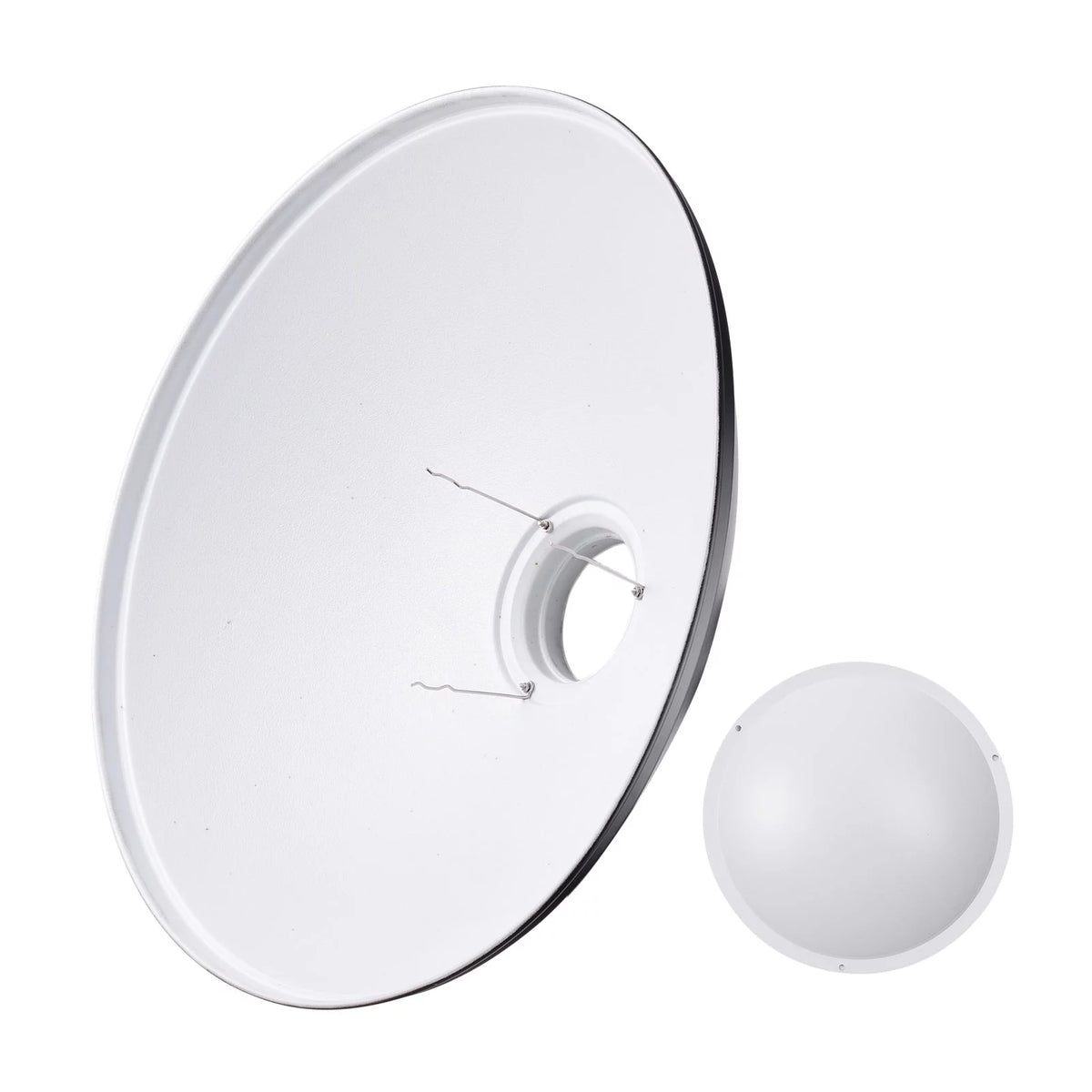 22 Inch Beauty Dish Reflector Diffuser with Honeycomb Soft Cloth B4998