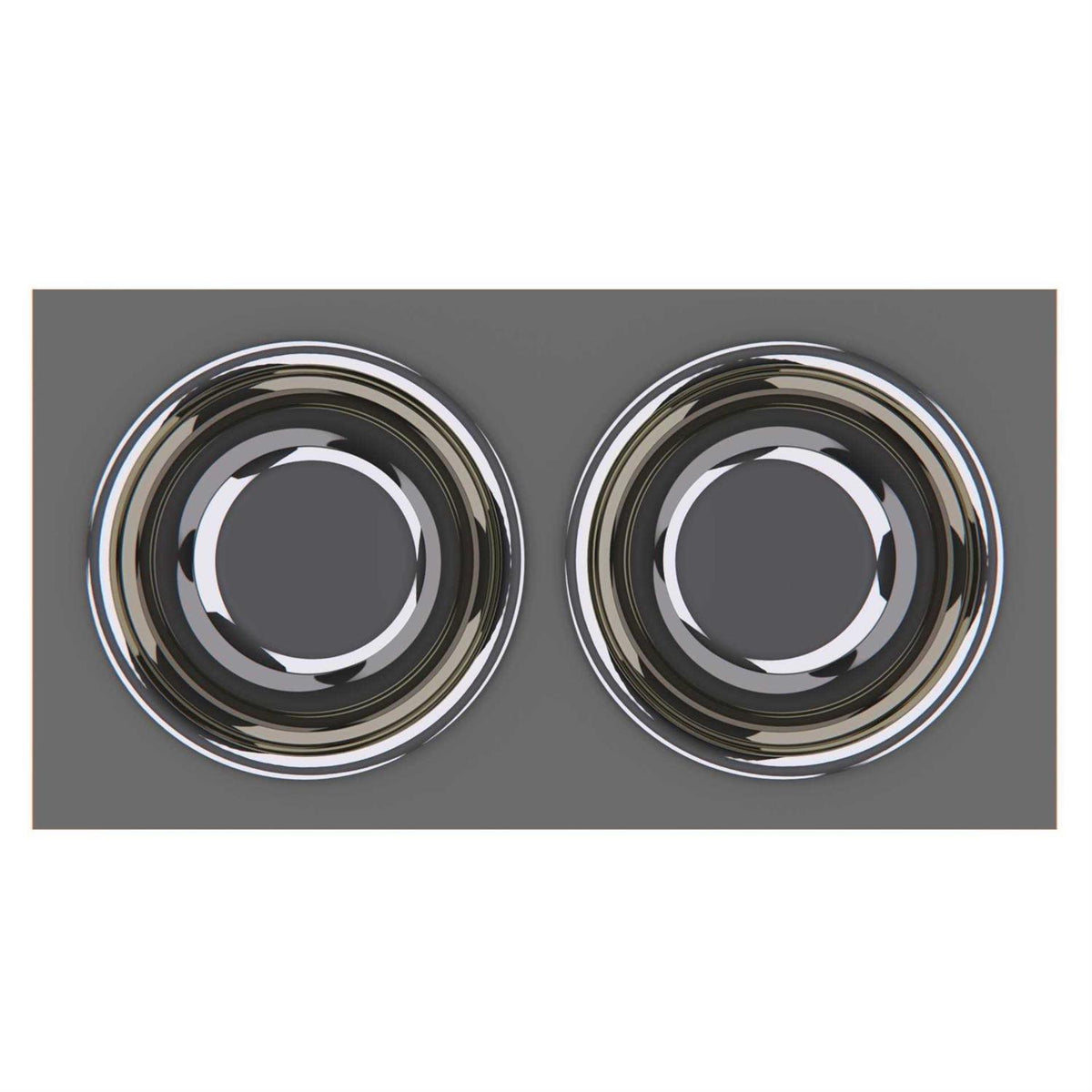 Personalized Elevated Dog Bowl Stand with Internal Storage J356