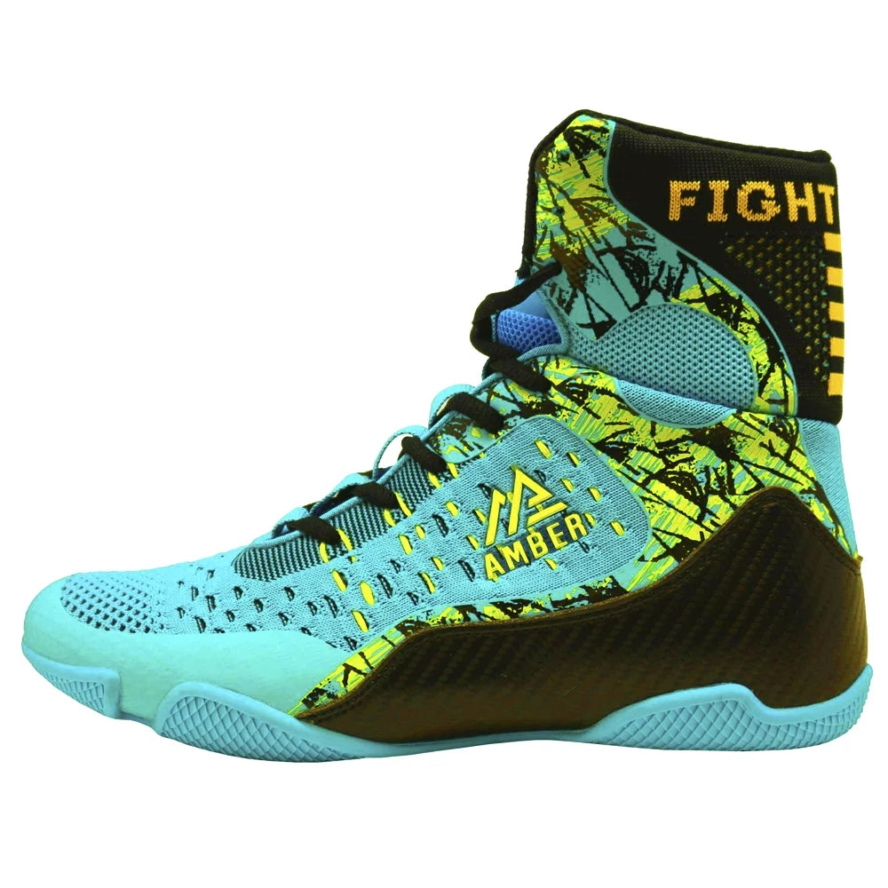 9" Boxing Wrestling Shoes O2224