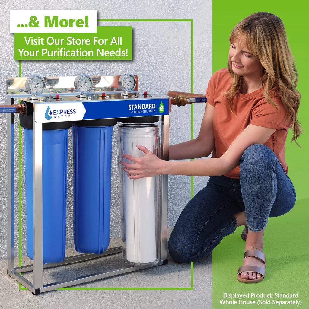 10 Stage Alkaline Reverse Osmosis Water Filtration System L48507