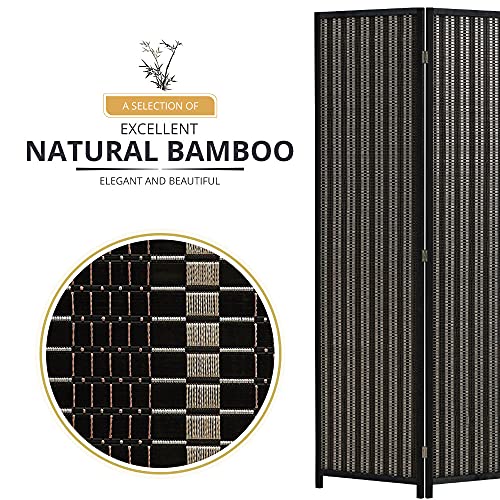 4 Panel Bamboo Folding Privacy Screen E870