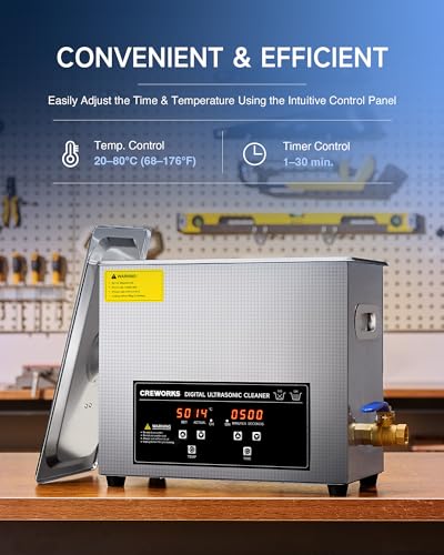 10L Digital Ultrasonic Cleaning Machine with Heater & Timer N563