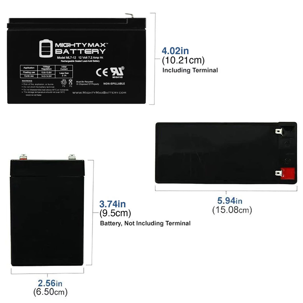 12 V 7.2AH Solar Panel Q9891