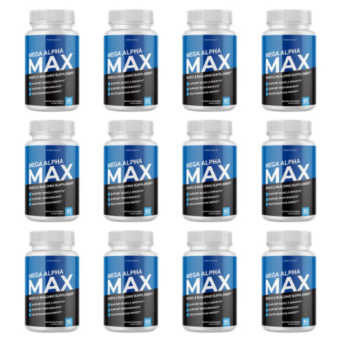 12 Bottles Muscle Building Dietary Supplement W9659