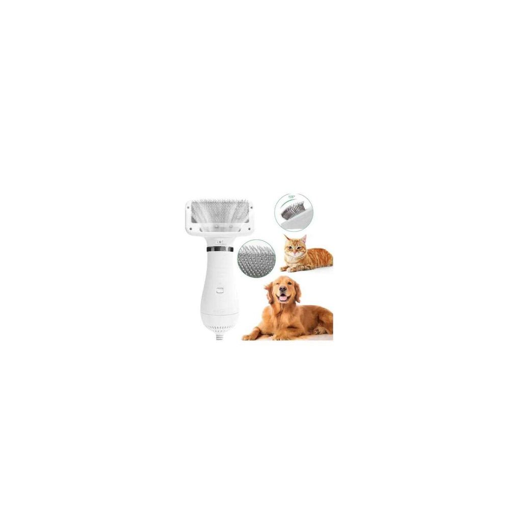 2 in 1 Pet Grooming Hair Dryer with Slicker Brush U209019
