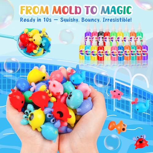 Water Gel Toy Kit with 20 Gels & 18 Molds T384642