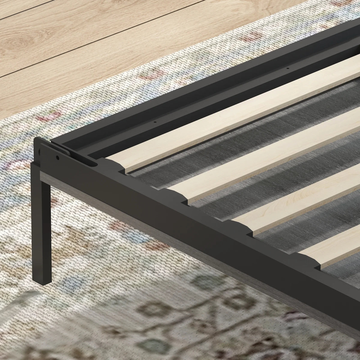 Foldable Wall Bed with Wardrobe and Storage L6046