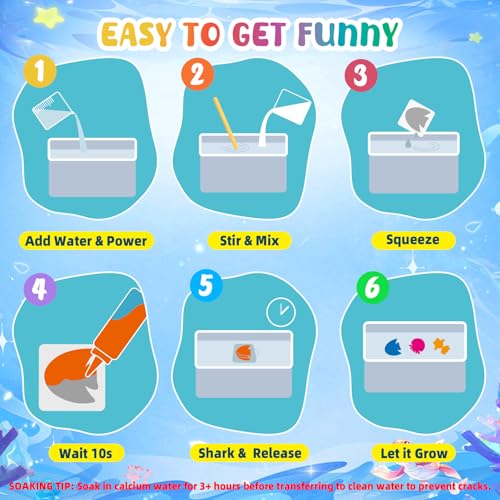 Water Gel Toy Kit with 20 Gels & 18 Molds T384642