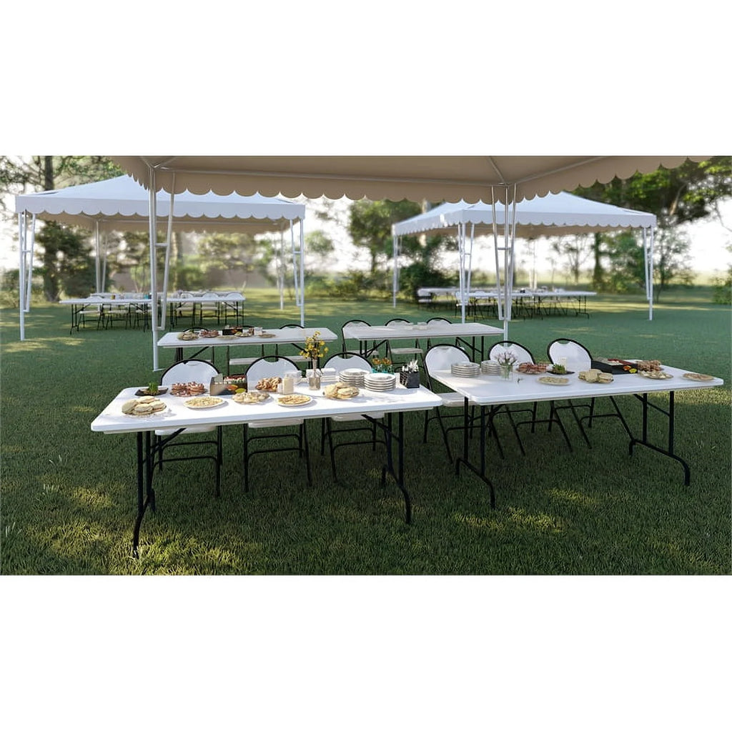 Plastic Folding Table with Blow Molded Top G738724