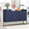 Navy Buffet Cabinet with 4 Doors I27069