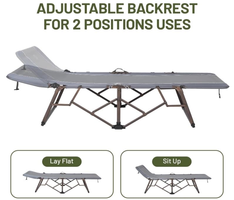 Portable XL Folding Camping Cot V83634