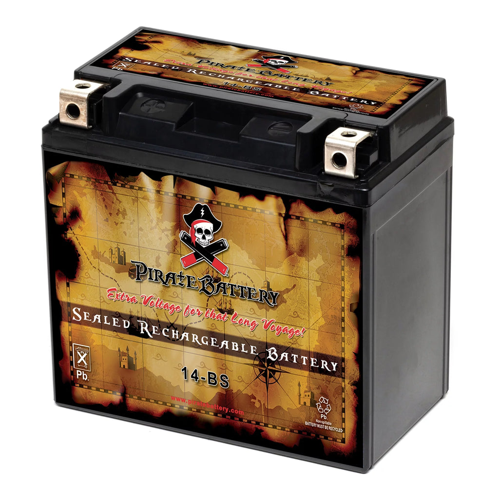 12 Volts 12 Ah 200 Cca ATV Battery A7784