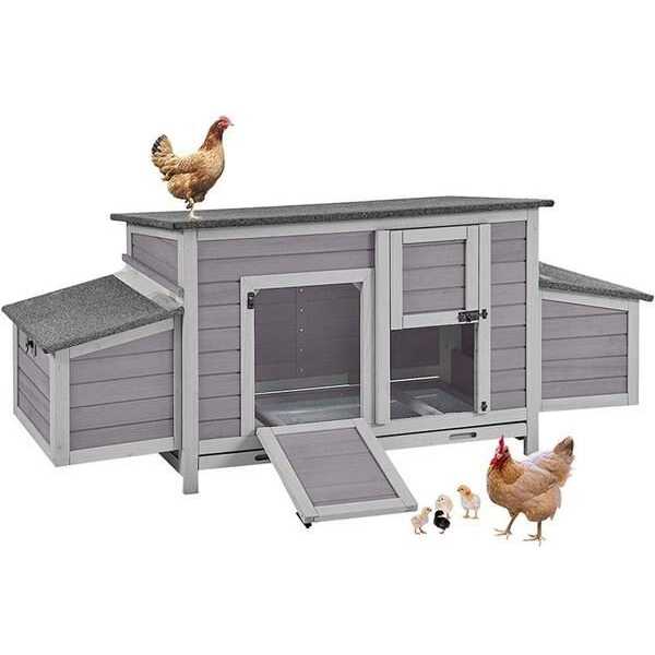 Wooden Chicken Coop for 2-4 Chickens S6306