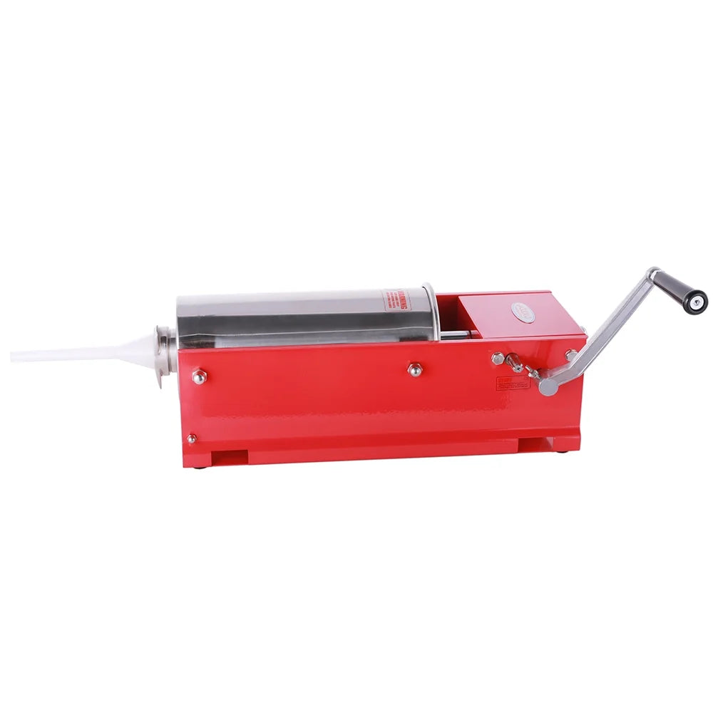 11 Lbs 2 Speed Steel Horizontal Sausage Stuffer L225077