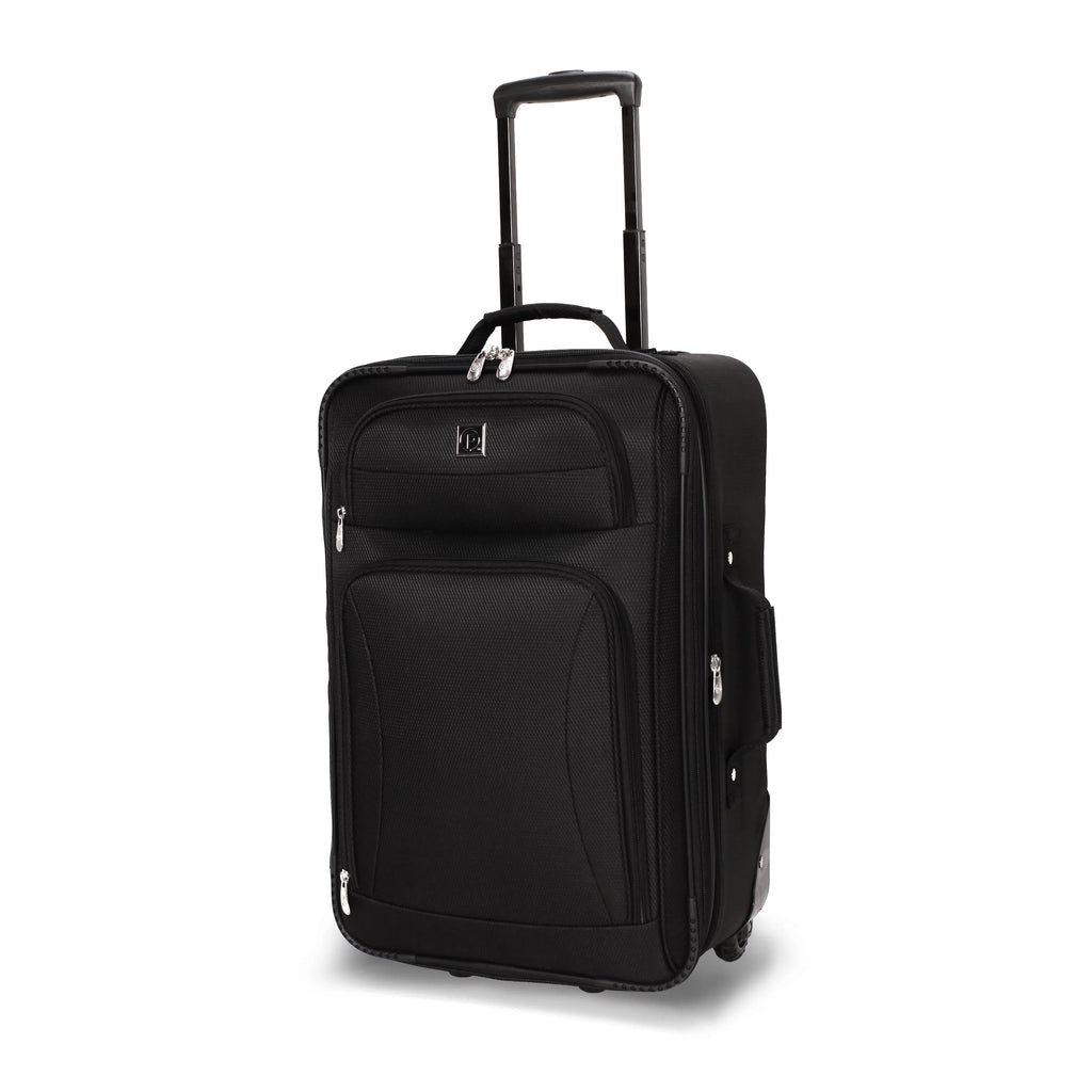 21" 2-Wheel Upright Carry-on Luggage, Black V67175