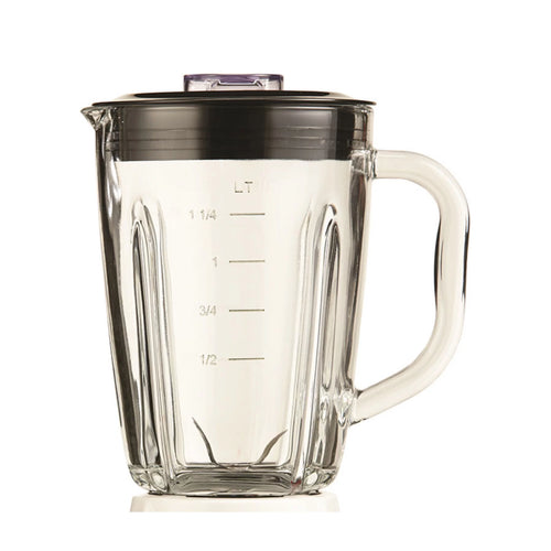 12-Speed Pulse Blender with Glass Jar, White O8893