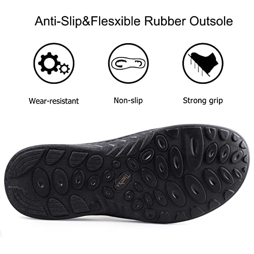 Men's Memory Foam Leather Slide Sandals N908