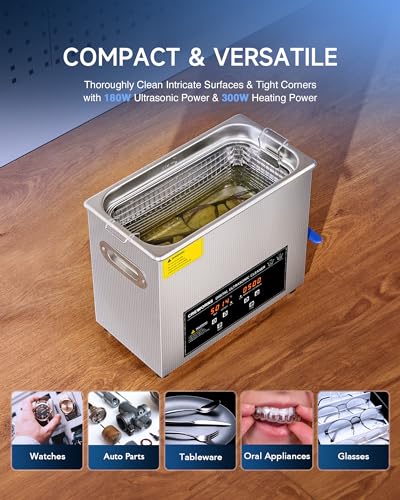 10L Digital Ultrasonic Cleaning Machine with Heater & Timer N563
