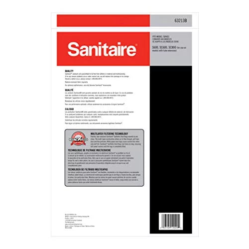 Disposable Vacuum Bags 50/Case O8498