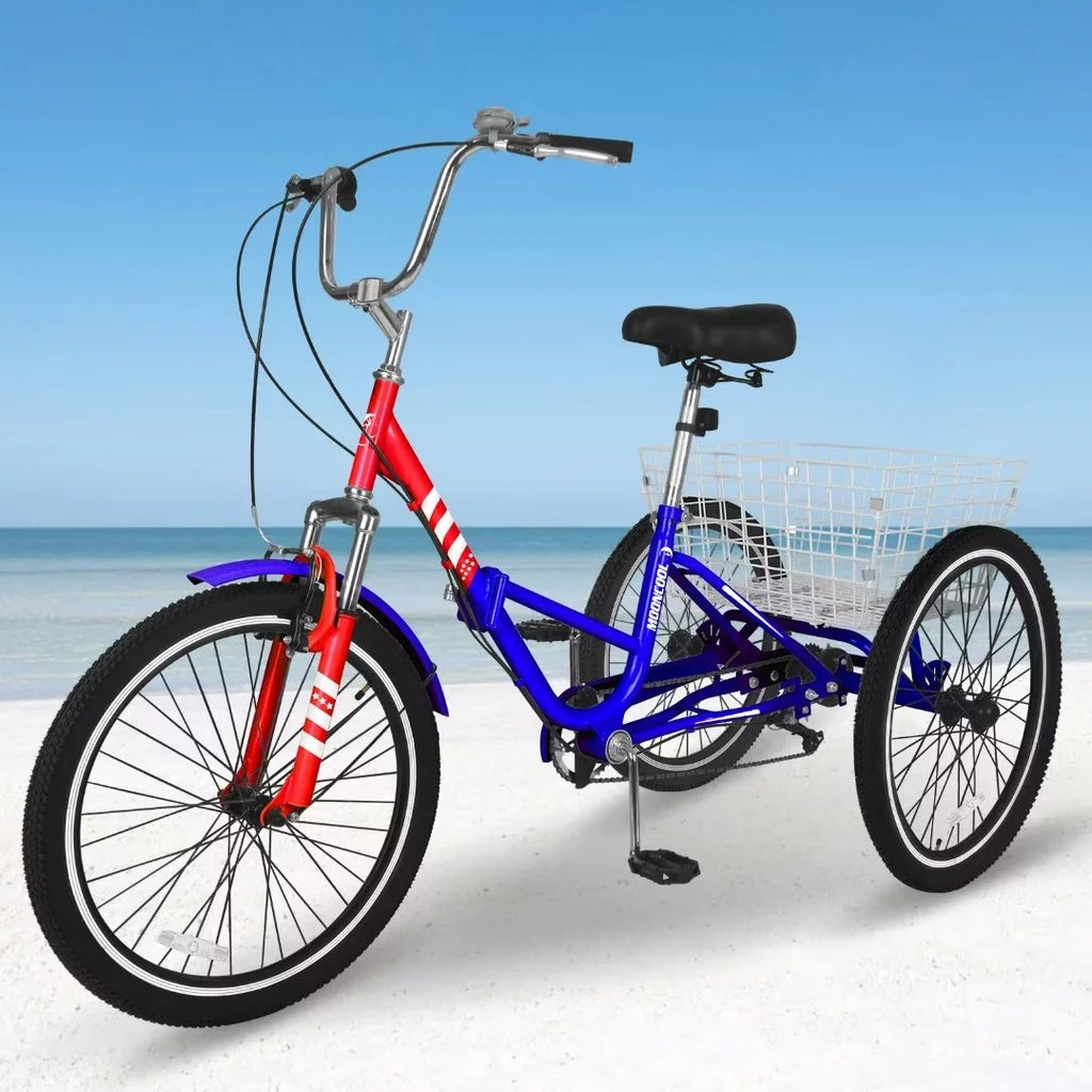 20 Inch 7-Speed Folding Tricycle E202782