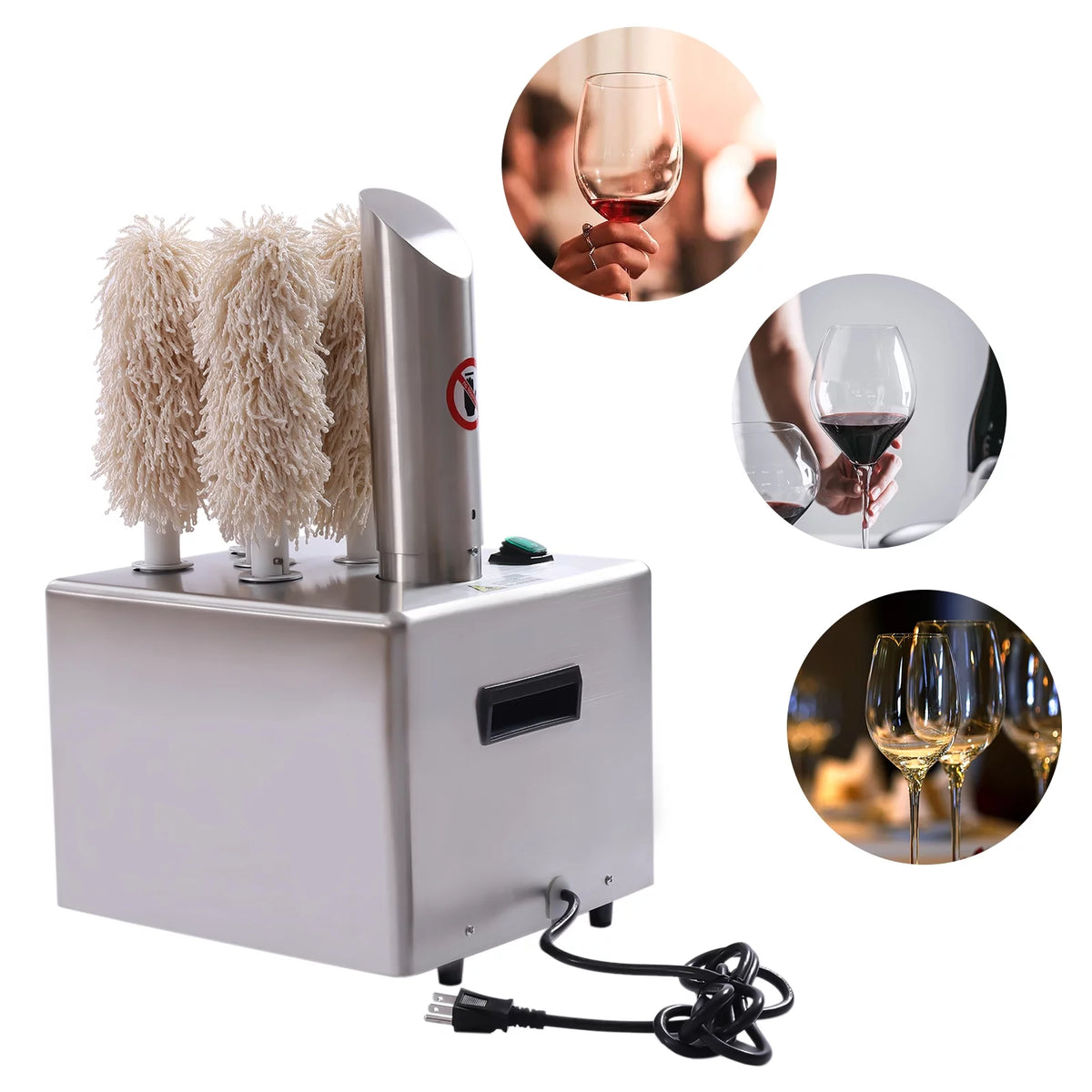 Electric Wine Glass Polishing Machine U302478