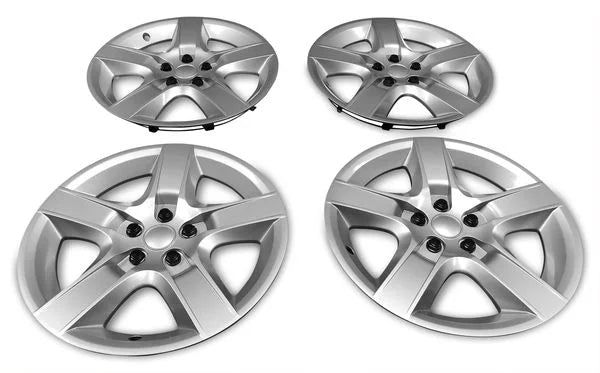 Silver 17 in Hubcap Set of 4 K99668