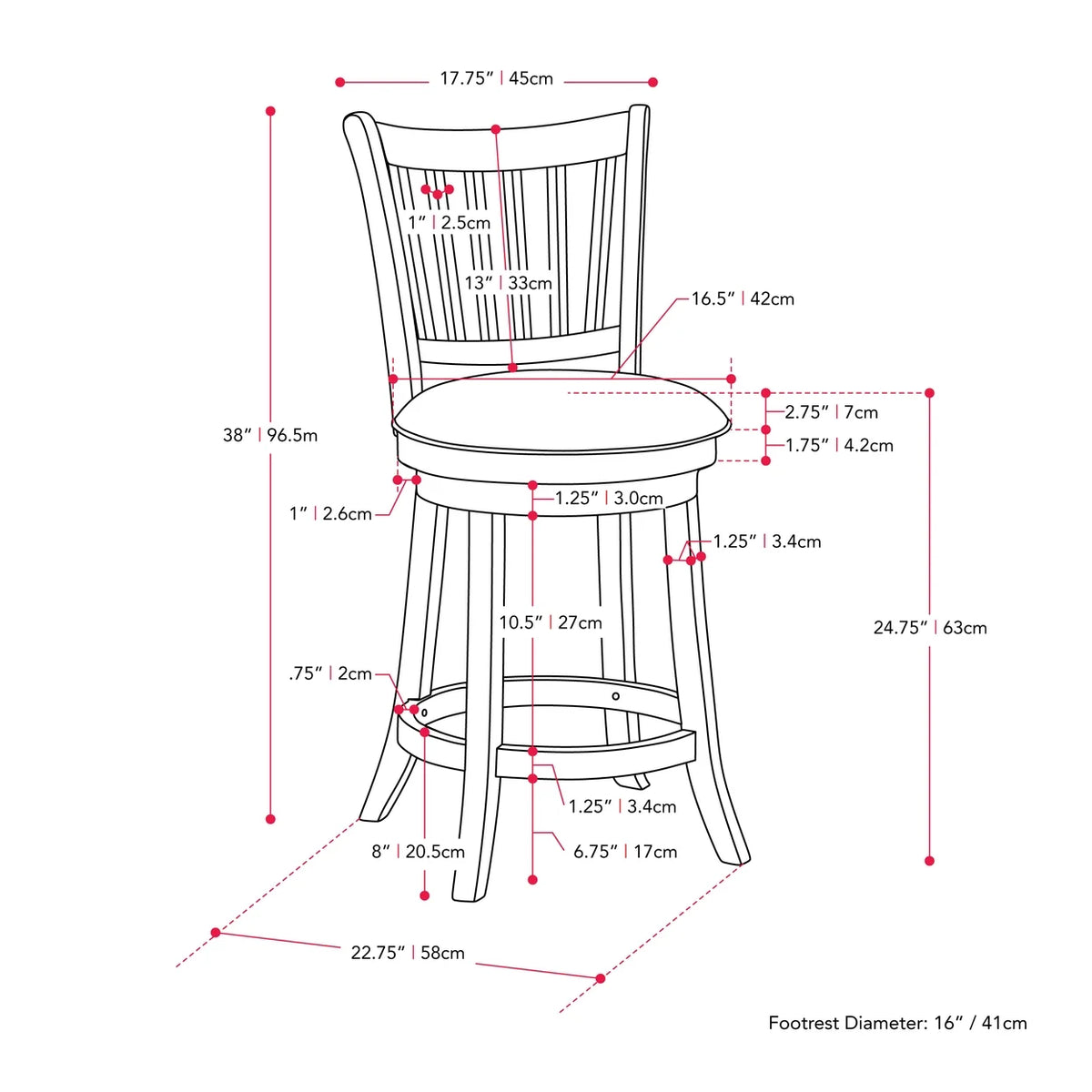 White Faux Leather Swivel Barstools Set of 2 R857