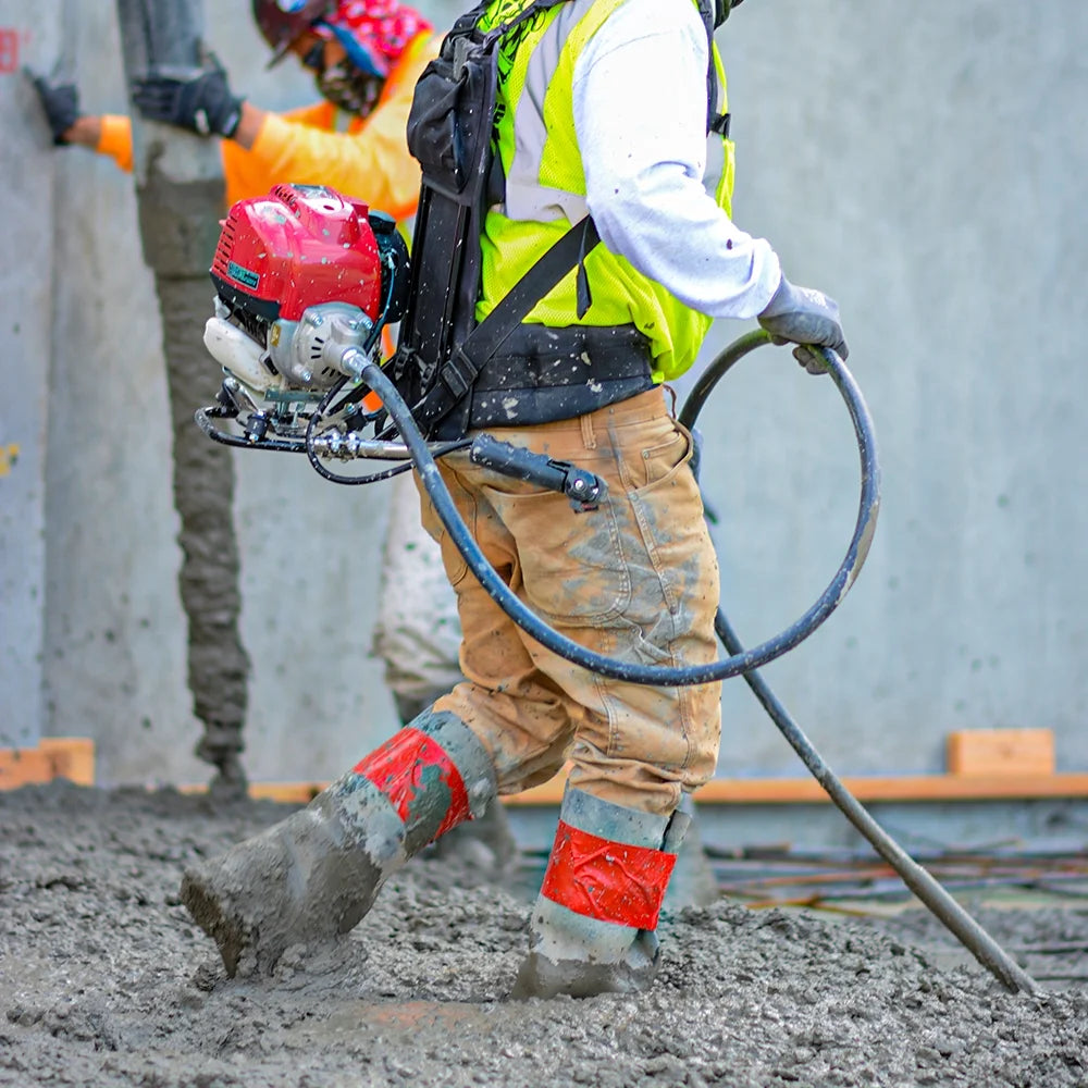 1.6 HP Concrete Vibrator with 10ft Whip Backpack G600