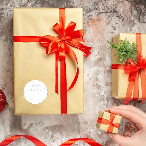 Christmas Gift Tags Stickers 30 Pcs 2.5x2.5 Inch Z950