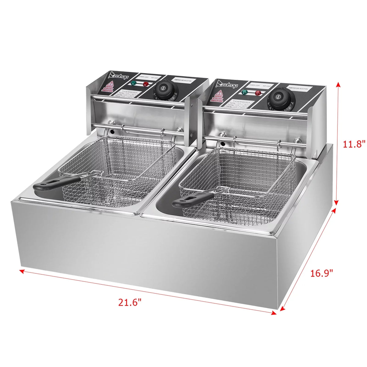 12L Stainless Steel Electric Fryer I641742