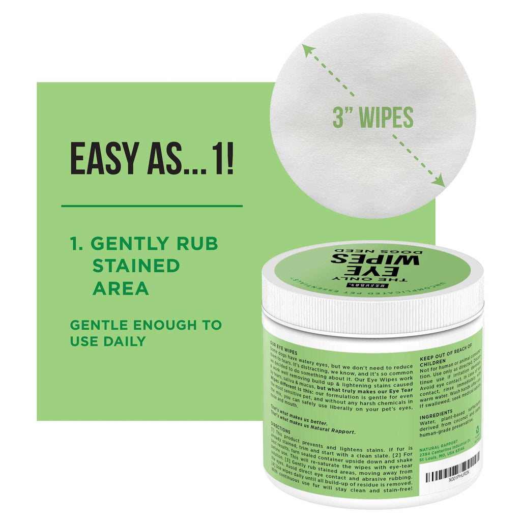 Dog Eye Wipes W11555