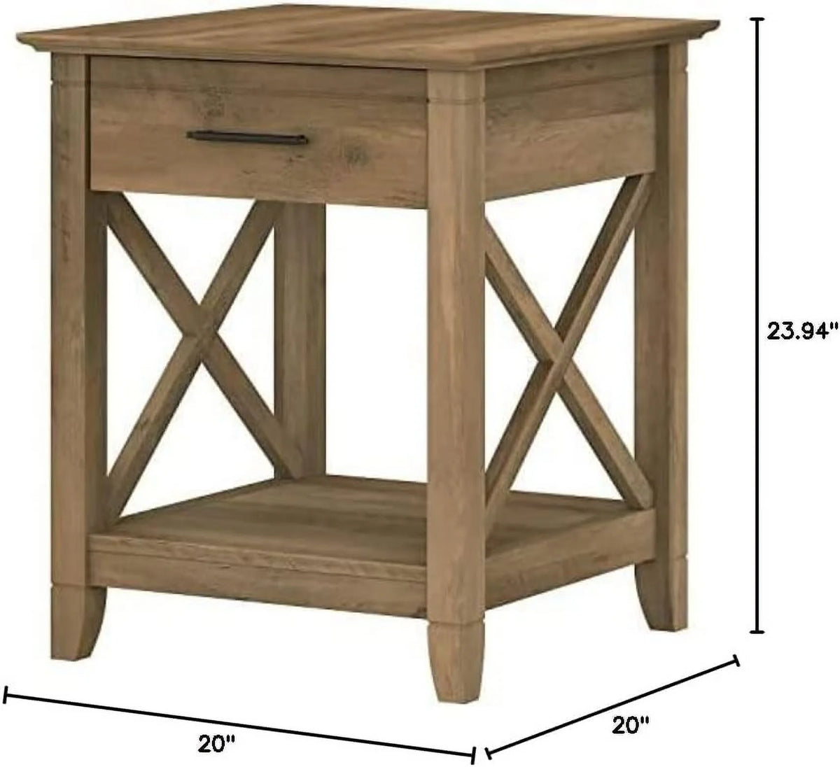 Small End Table with Storage J779916