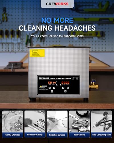 10L Digital Ultrasonic Cleaning Machine with Heater & Timer N563