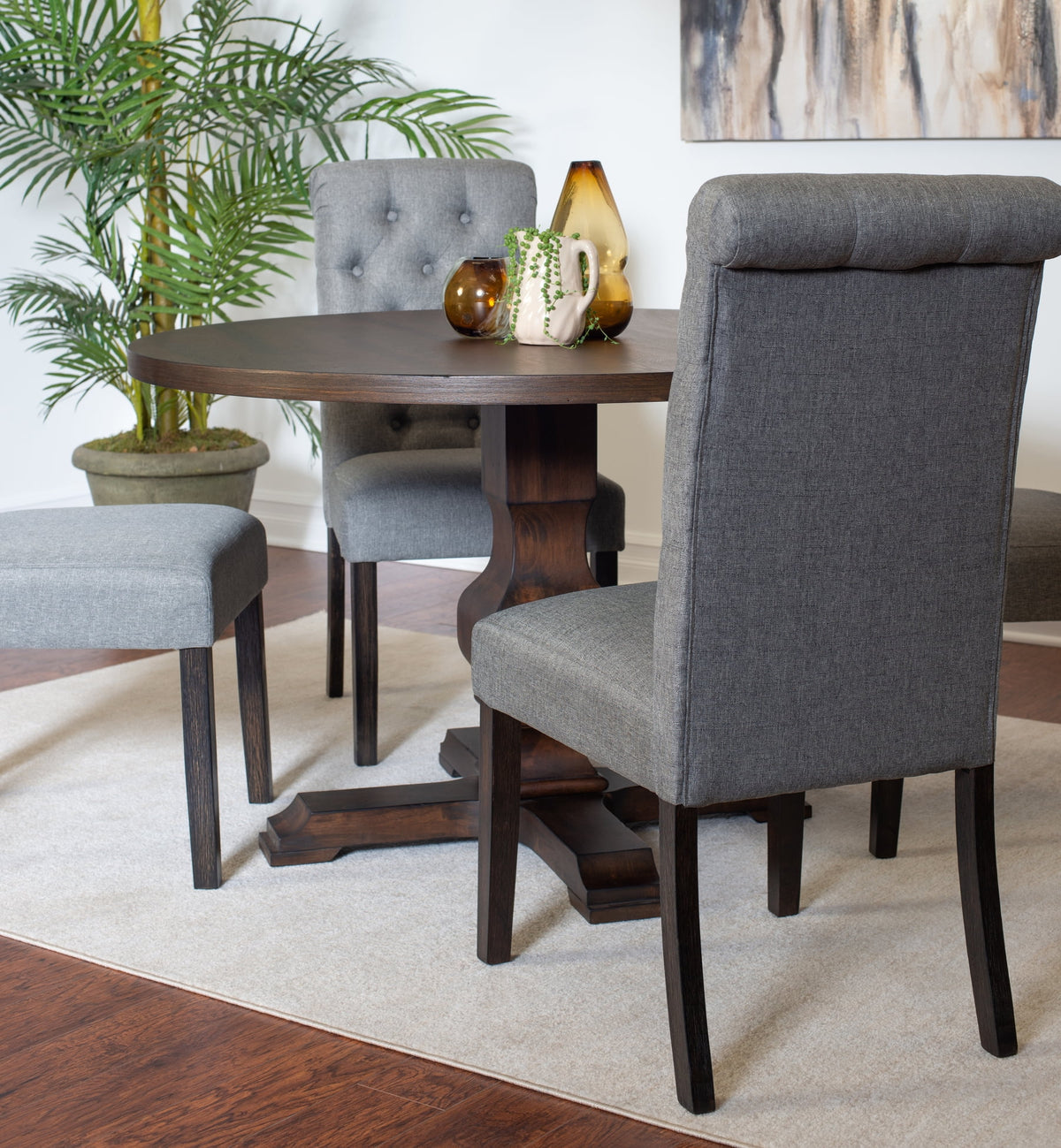 5 Piece Gray Dining Set N4338