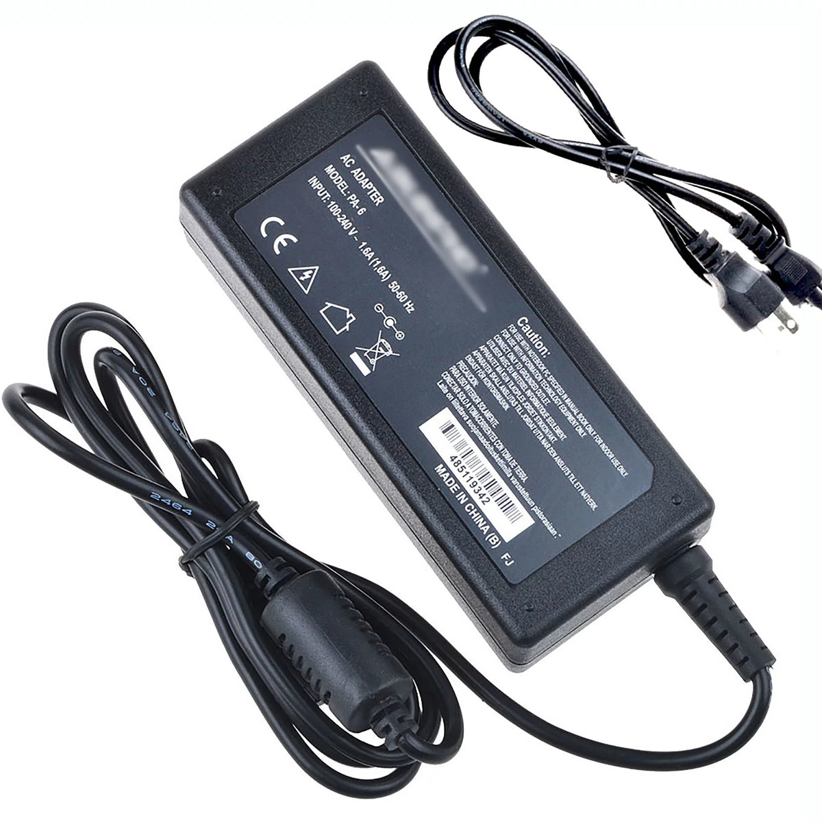 AC DC Adapter Power Supply Cord Cable Charger Y243926